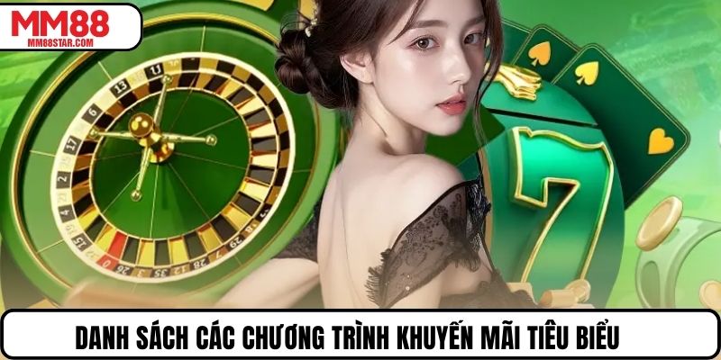 Danh sách các chương trình khuyến mãi tiêu biểu