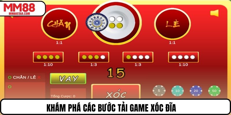 Khám phá các bước tải game xóc đĩa